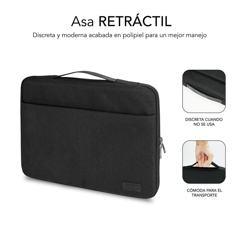 ✅ Bolsa Laptop Elegant 15,6″ BLACK