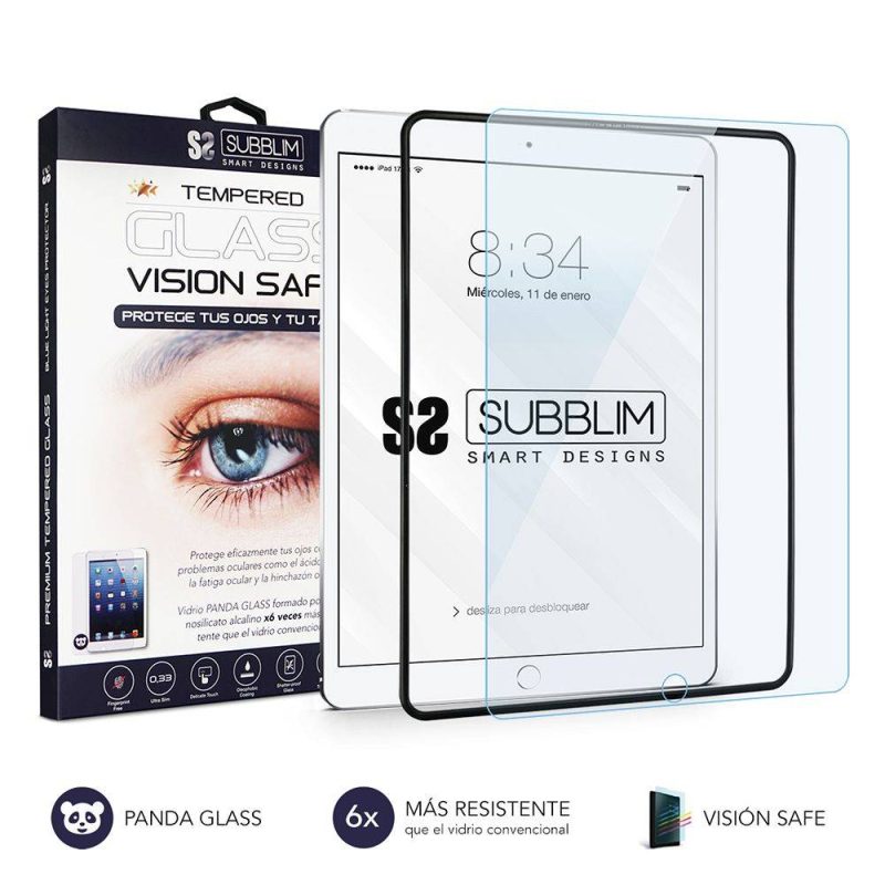 SUB-TG-2ABL100-Tempered-Glass-BLUELIGHT-iPad-9.7-2018-17Pro-9.7