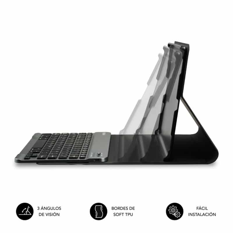 ✅ Capa com teclado KEYTAB PRO BT LENOVO TAB M10 FHD PLUS 10,3″ TB-X606