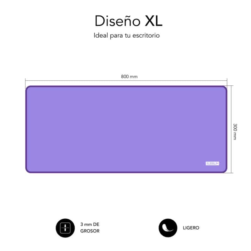✅ Harmony Pack Mousepad XL + Wireless Mouse Purple